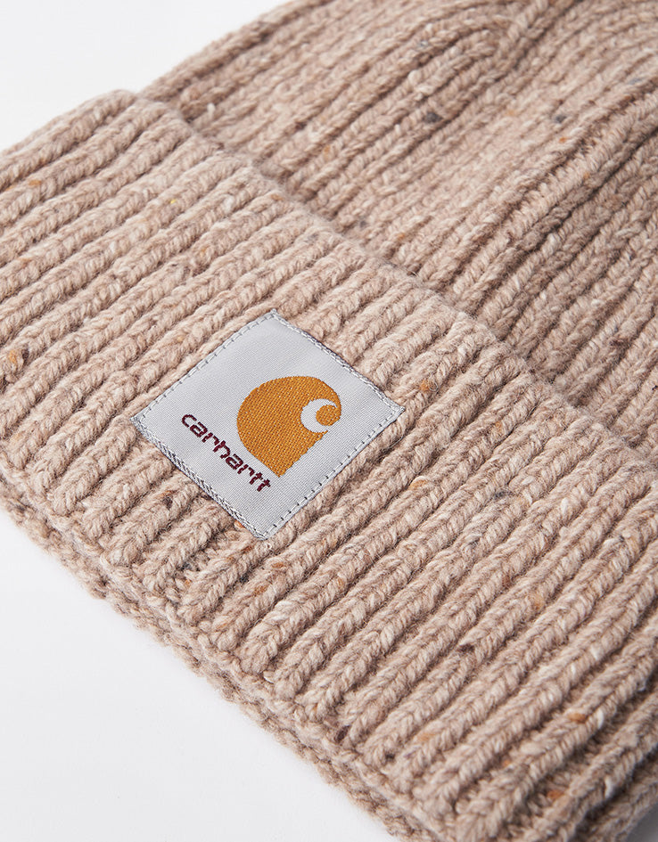 Carhartt WIP Anglistic Beanie - Speckled Fleur de Sel
