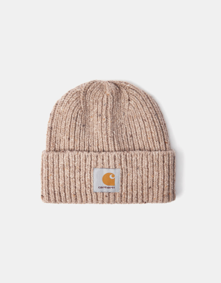 Carhartt WIP Anglistic Beanie - Speckled Fleur de Sel