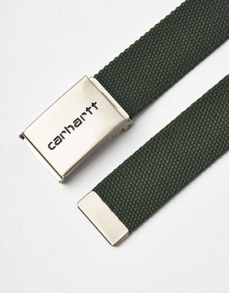 Carhartt WIP Chrome Clip Web Belt - Opuntia