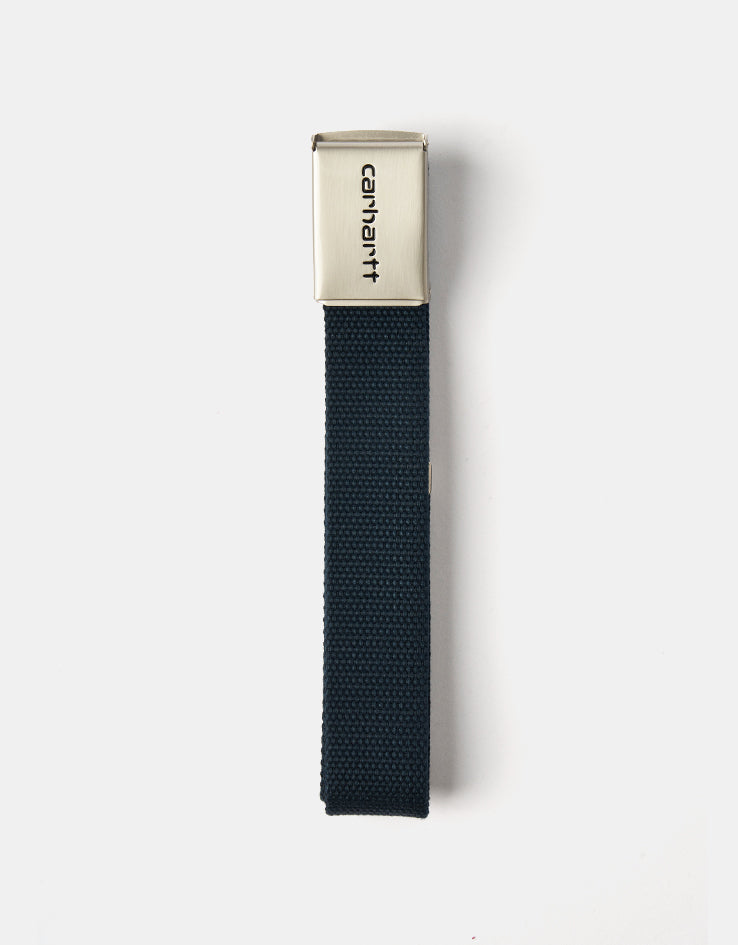 Carhartt WIP Chrome Clip Web Belt - Deep Night