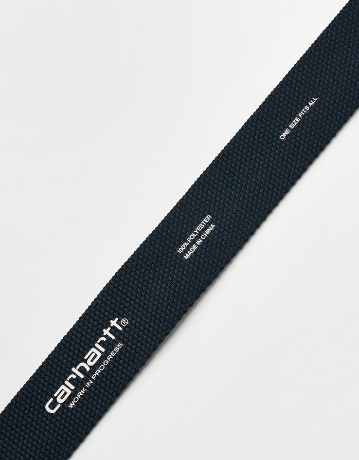 Carhartt WIP Chrome Clip Web Belt - Deep Night