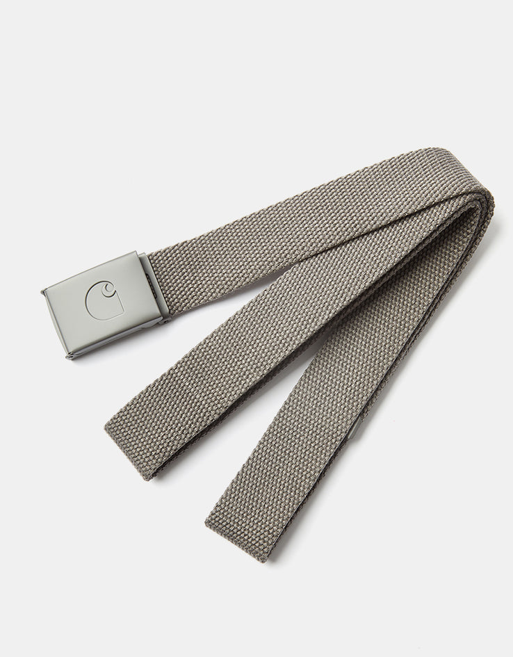 Carhartt WIP C-Logo Tonal Web Belt - Porphyry/White