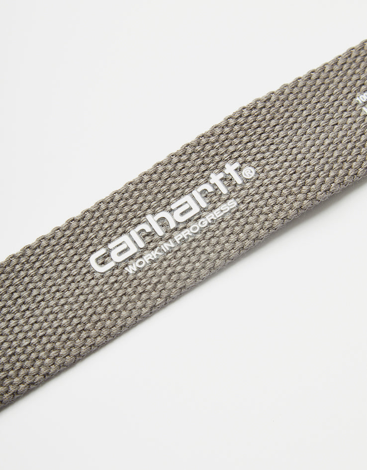 Carhartt WIP C-Logo Tonal Web Belt - Porphyry/White