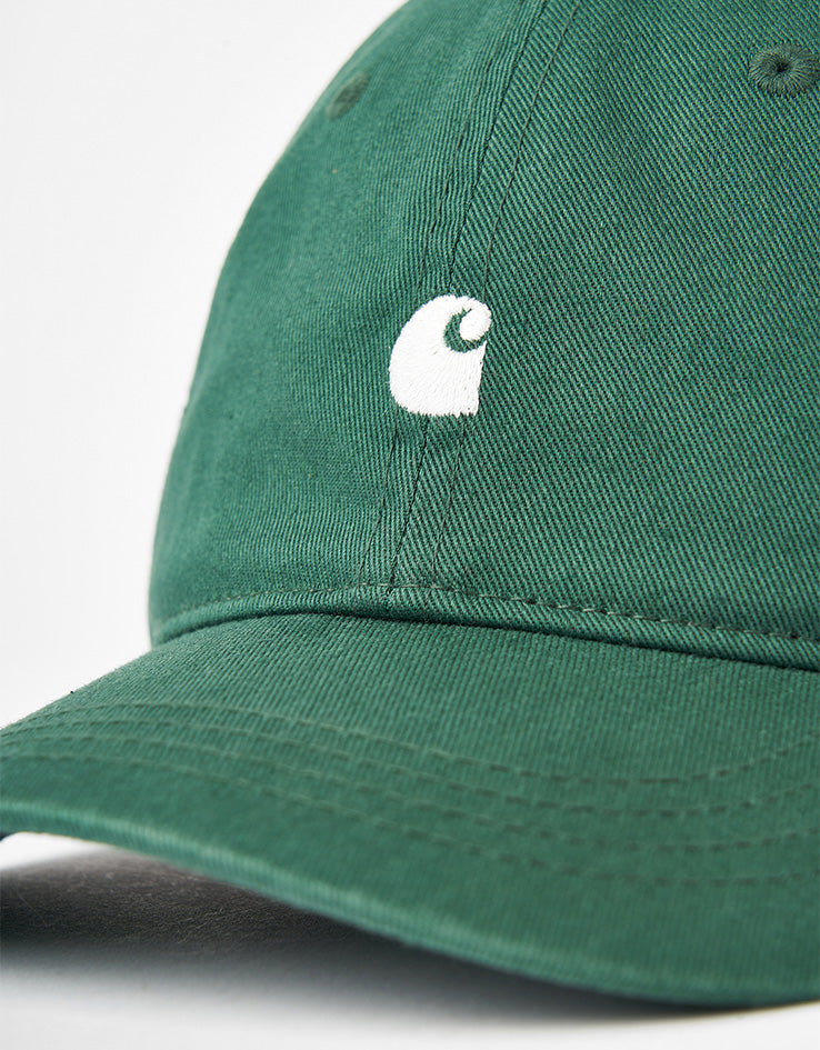 Carhartt WIP Madison Logo Cap - Dark Fir/Wax