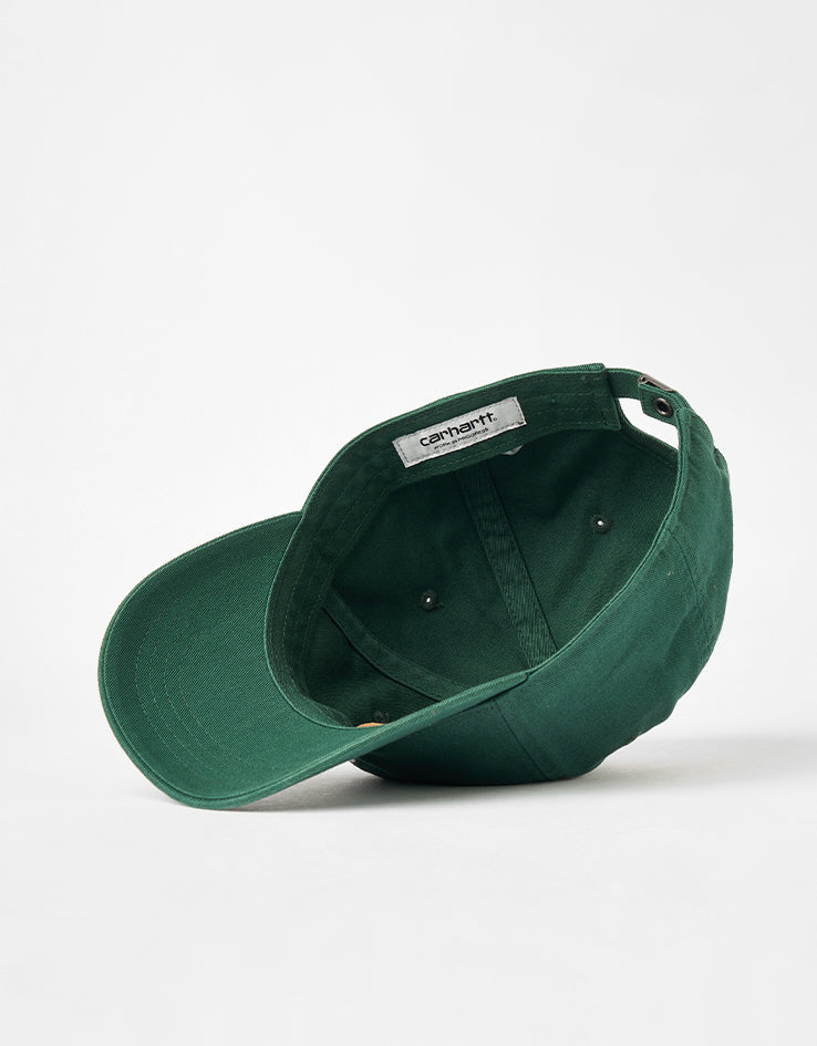 Carhartt WIP Madison Logo Cap - Dark Fir/Wax