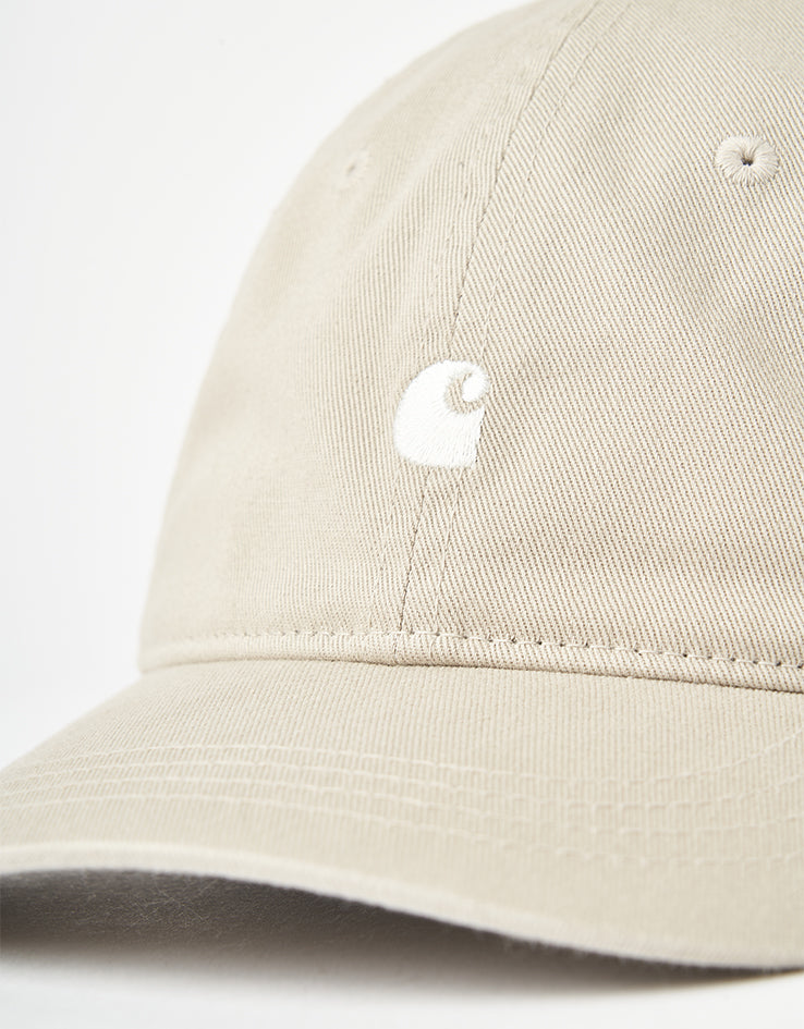 Carhartt WIP Madison Logo Cap - Fleur De Sel/Wax