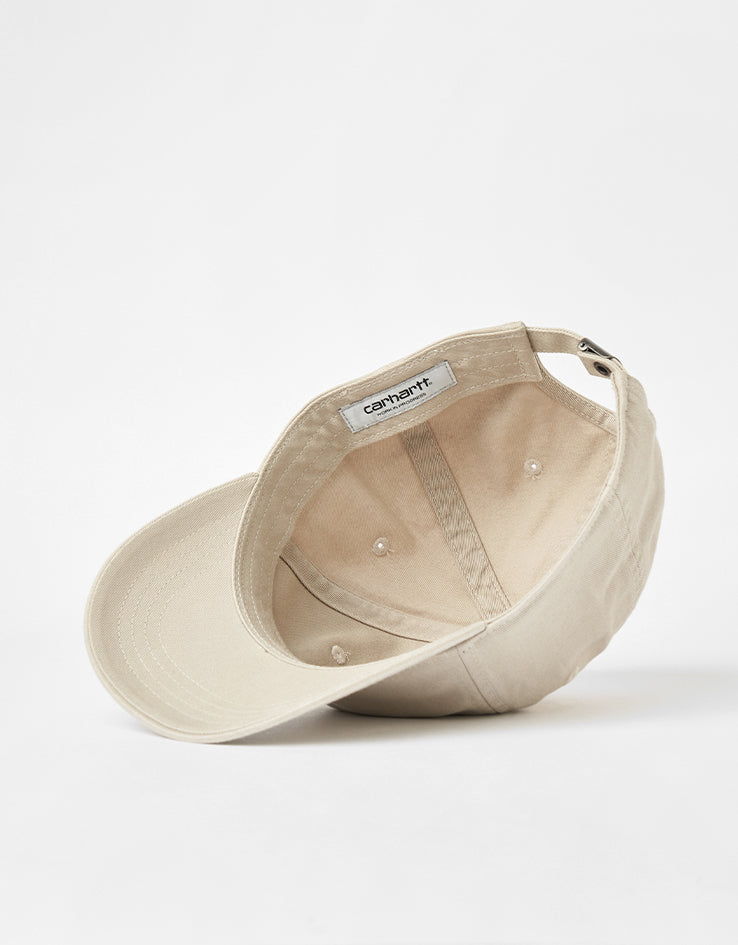 Carhartt WIP Madison Logo Cap - Fleur De Sel/Wax