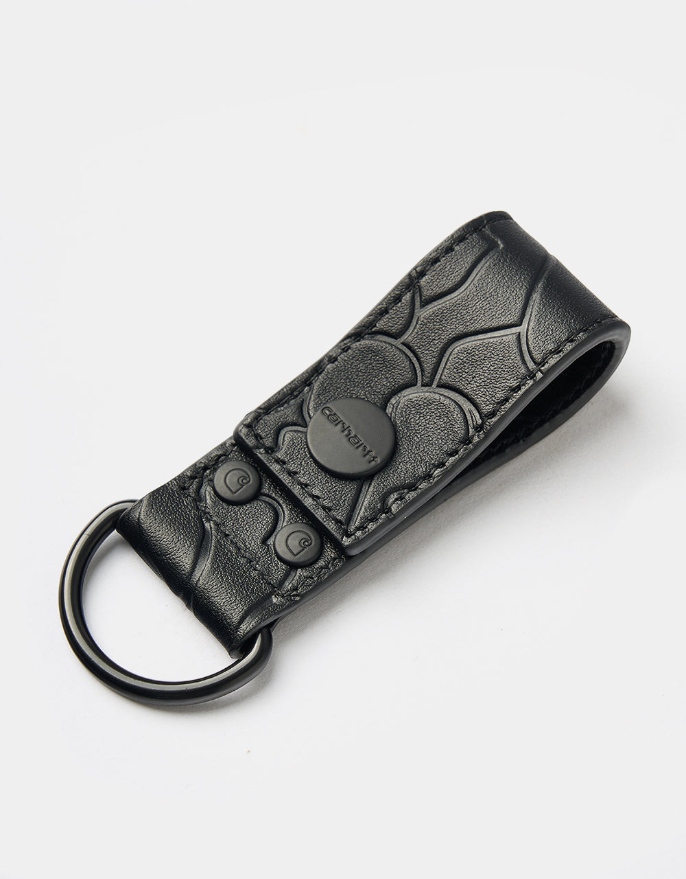 Carhartt WIP Camo Duck Keyholder - Black/Black