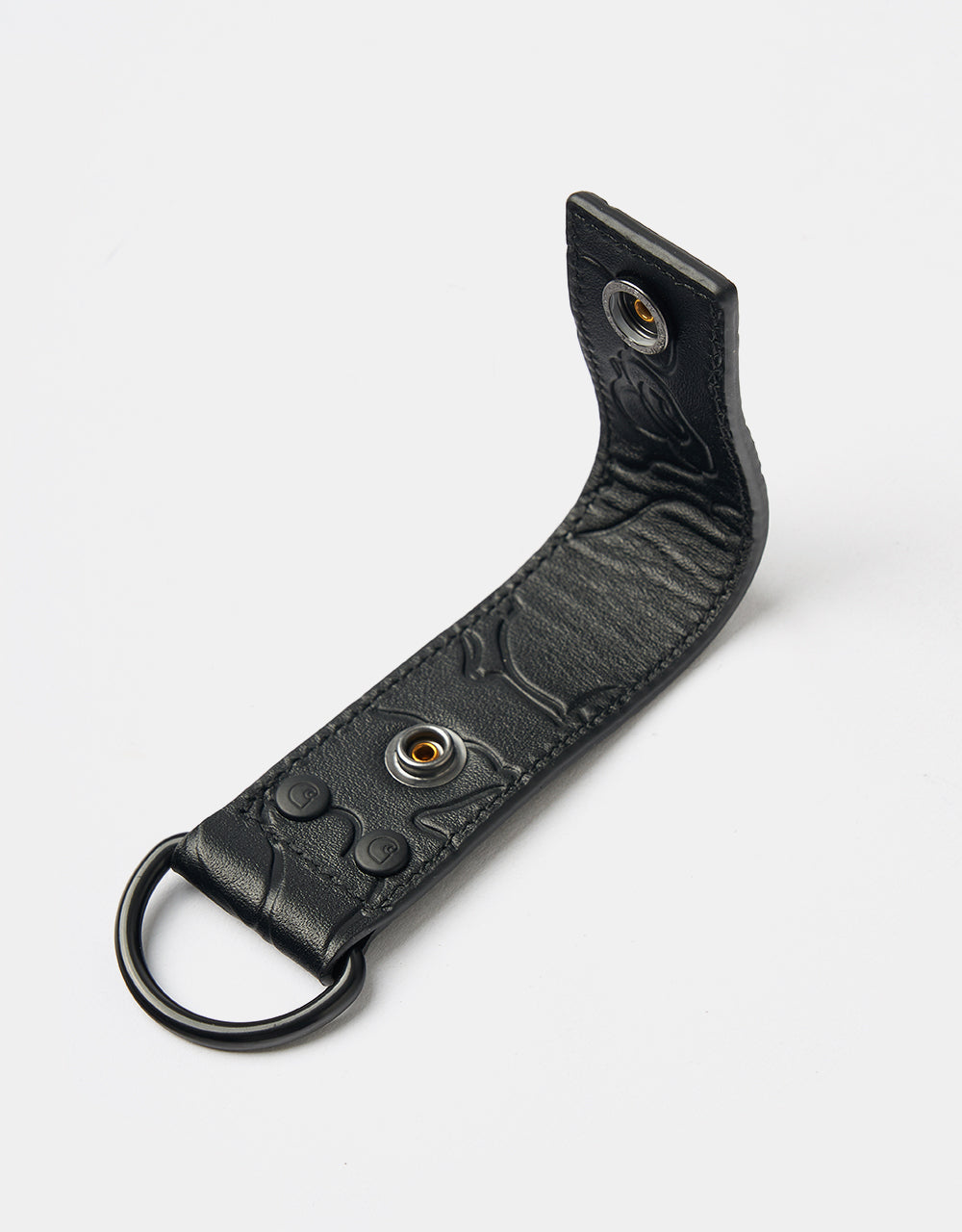 Carhartt WIP Camo Duck Keyholder - Black/Black