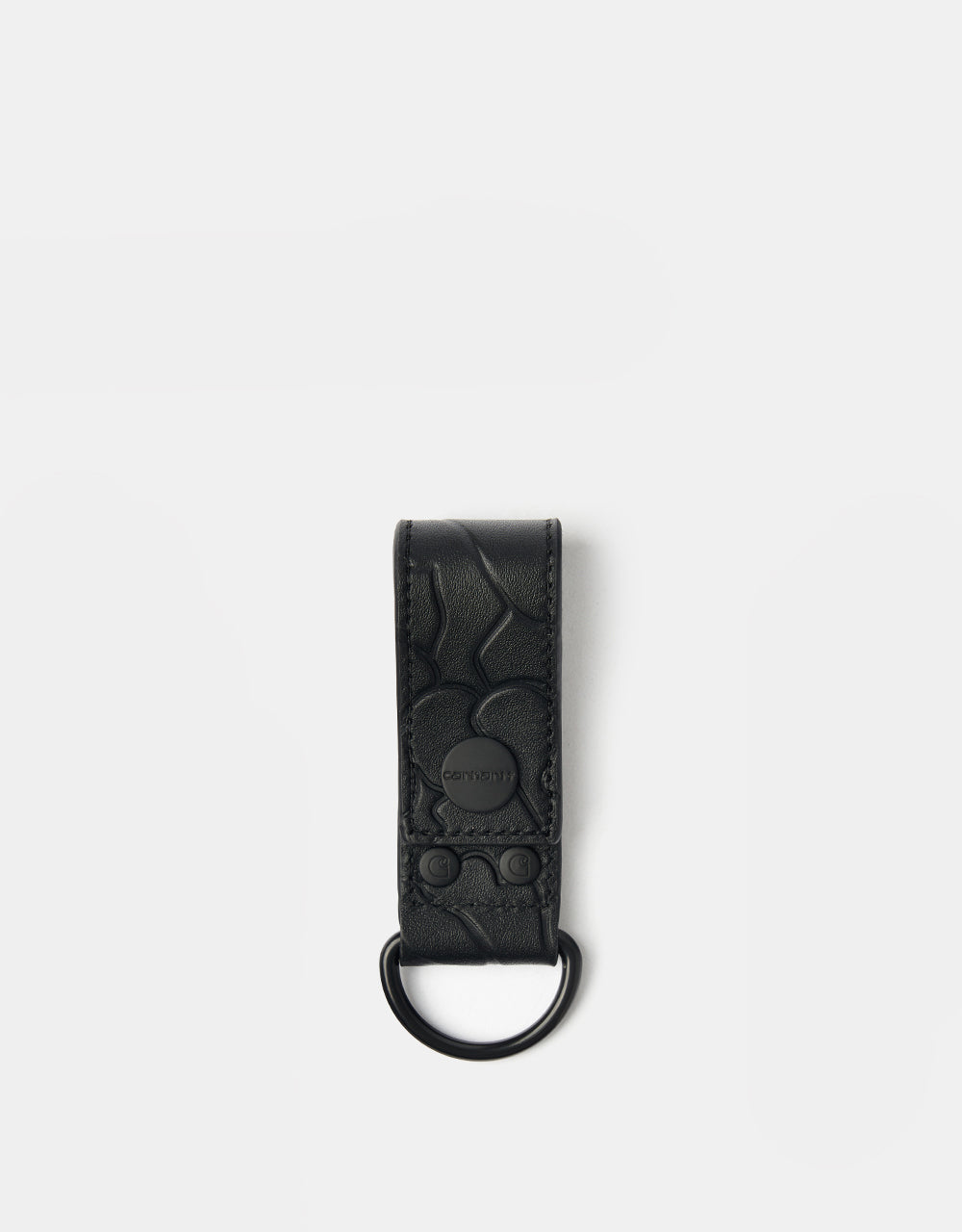 Carhartt WIP Camo Duck Keyholder - Black/Black