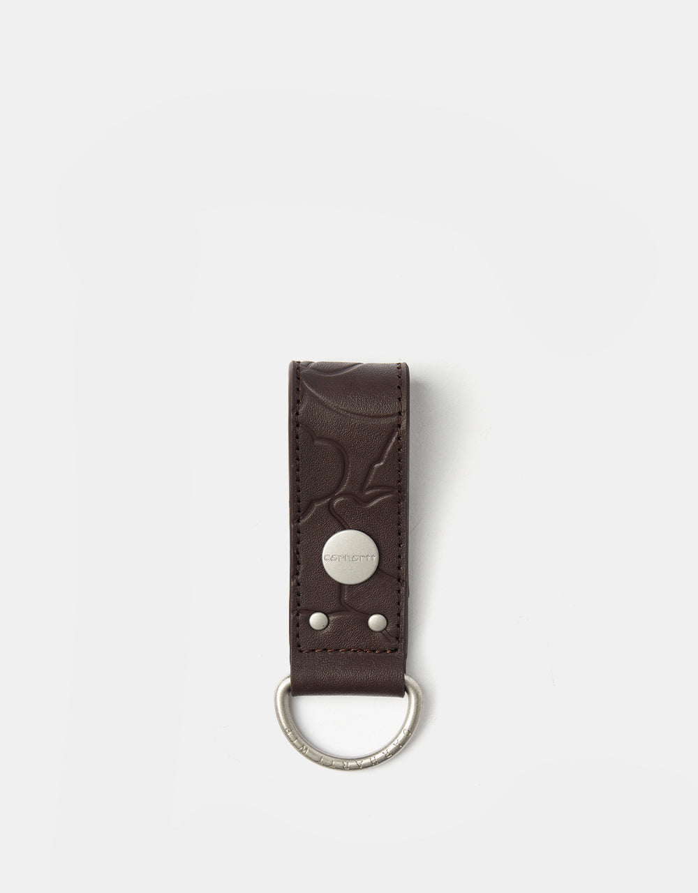 Carhartt WIP Camo Duck Keyholder - Palisander/Silver
