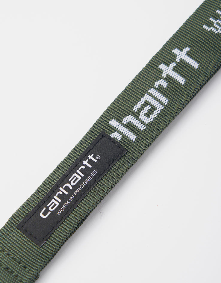 Carhartt WIP Script Keyholder - Opuntia/White