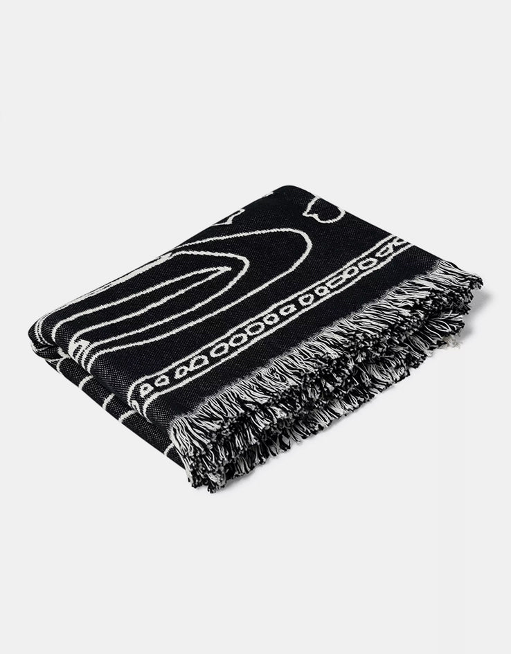 Carhartt WIP Hackwork Blanket - Black/Wax