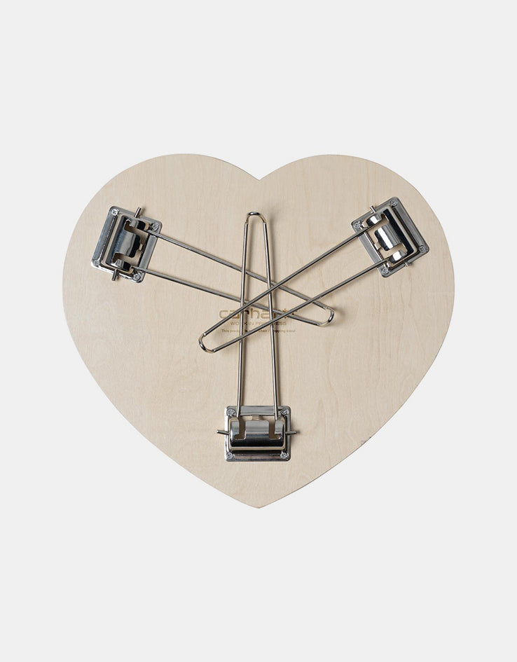 Carhartt WIP Heart Folding Table - Scarlet/White