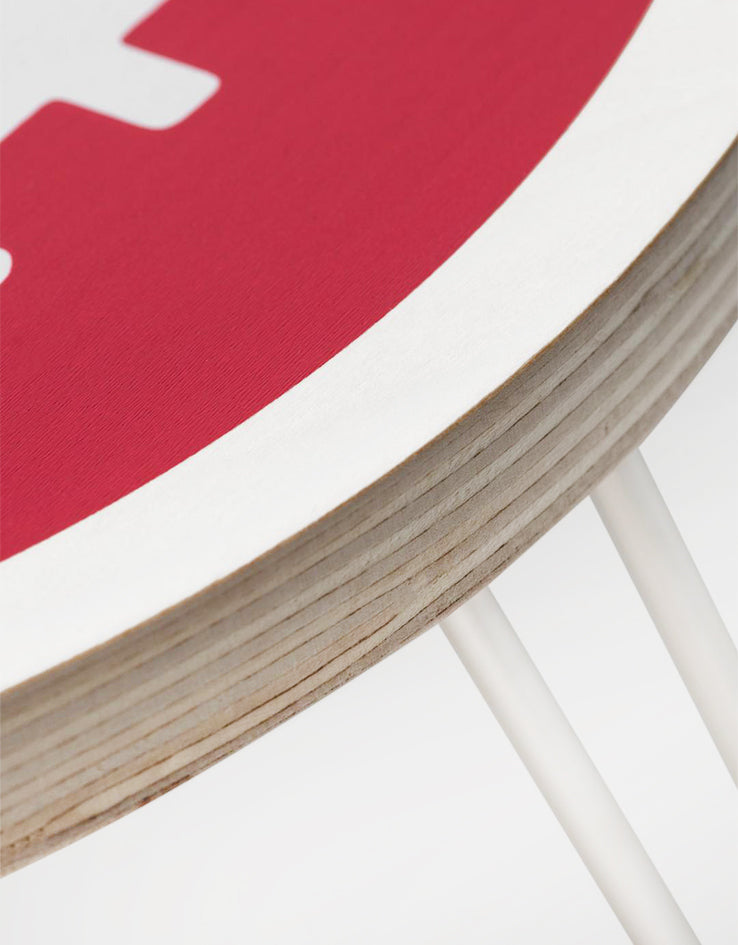 Carhartt WIP Heart Folding Table - Scarlet/White