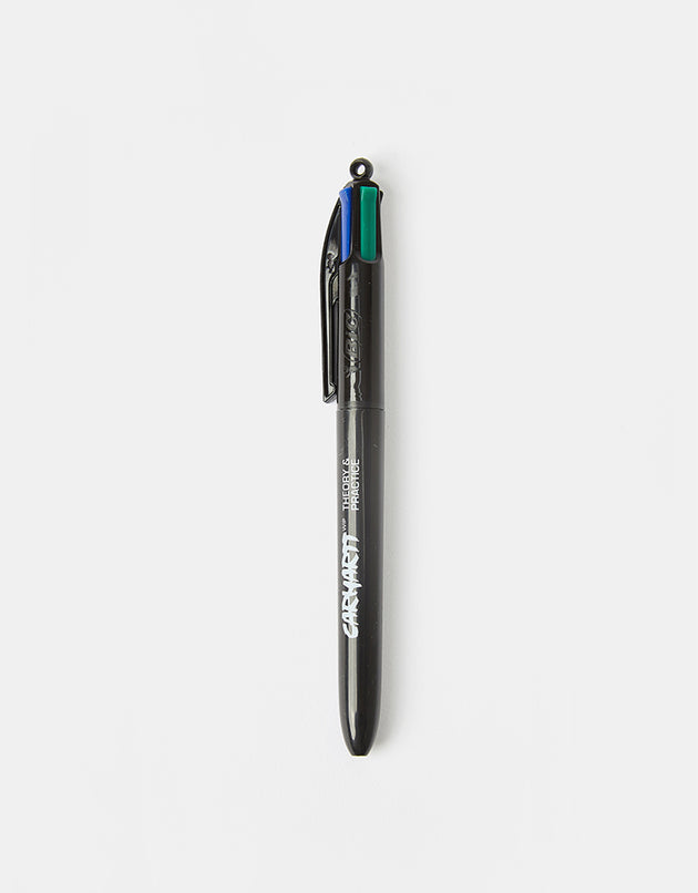 Carhartt WIP Theory and Practice 4-Color Ball Pen - Black/White