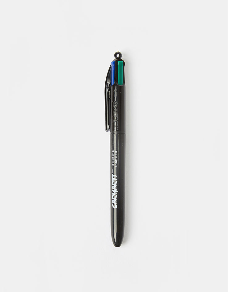 Carhartt WIP Theory and Practice 4-Color Ball Pen - Black/White