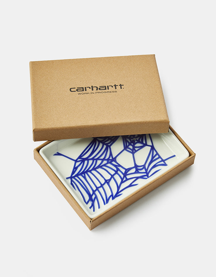 Carhartt WIP Theory and Practice Incense Tray - White/Blue