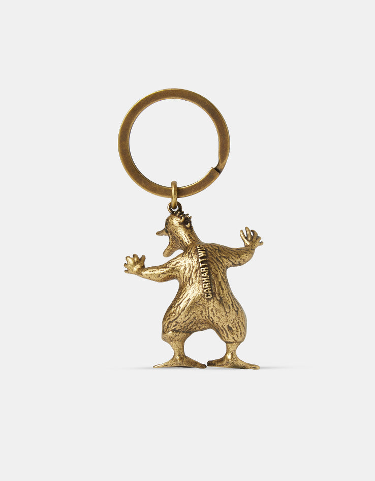 Carhartt WIP Wiptopia Keychain - Gold