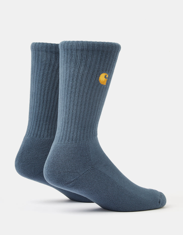 Carhartt WIP Chase Socks - Angelite/Gold