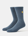 Carhartt WIP Chase Socks - Angelite/Gold
