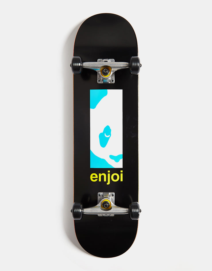Enjoi Box Panda Black Complete Skateboard - 8.25"