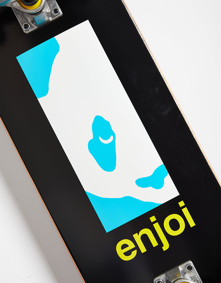 Enjoi Box Panda Black Complete Skateboard - 8.25"