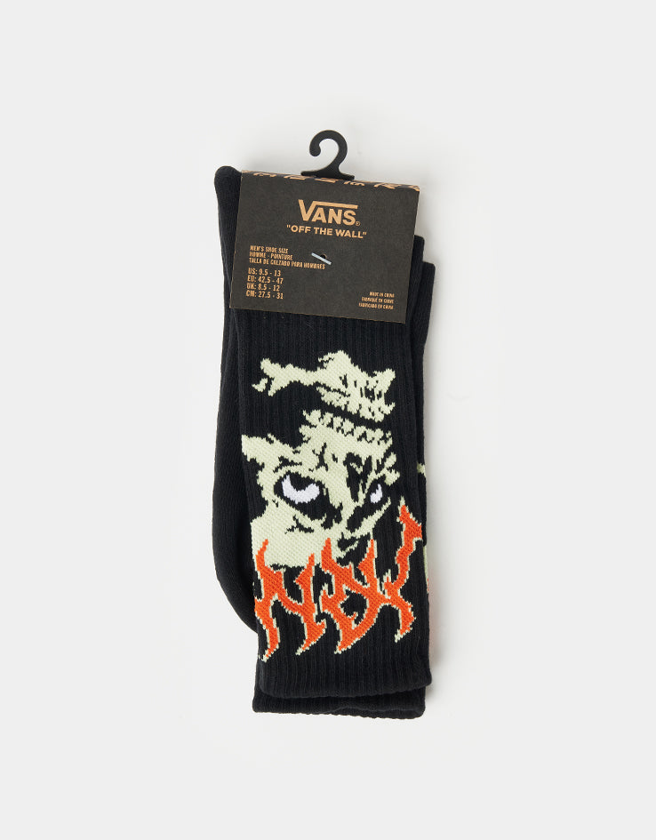 Vans Halloween Crew Socks - Black