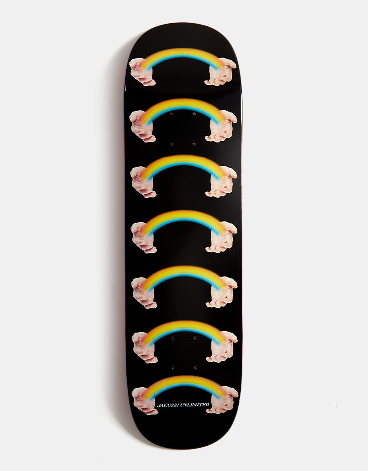 Jacuzzi Unlimited Rainbow Hands Jet Ski EX7 Skateboard Deck - 8.5"
