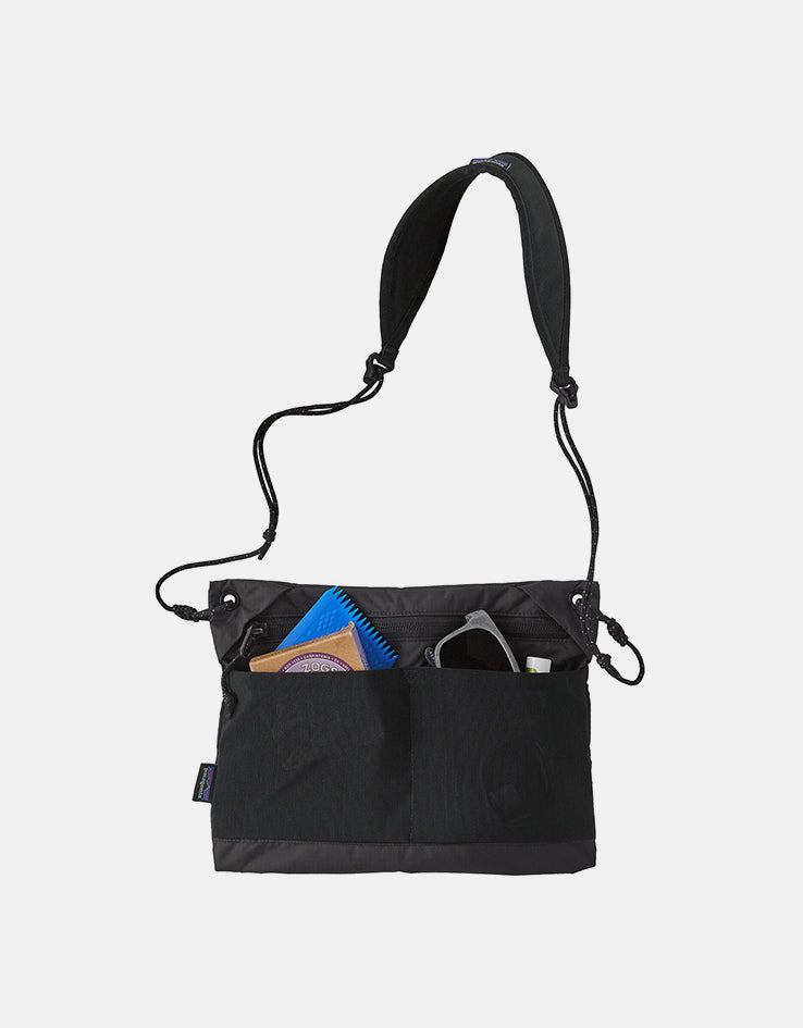 Patagonia Terravia Sacoche Cross Body Bag - Black