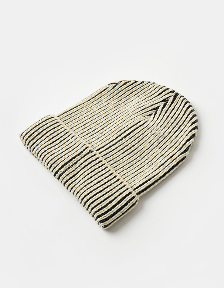 Patagonia Fishermans Rolled Beanie - Contrast Stripe/Black