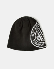 HUF Token Reversible Skull Beanie - Black