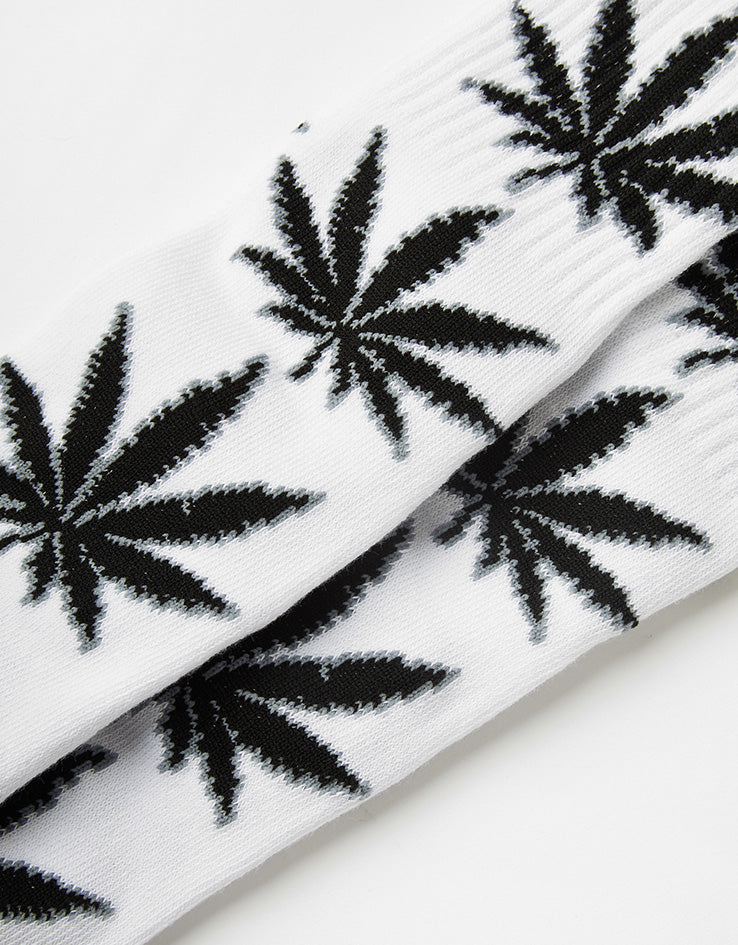 HUF Plantlife Shadow Crew Socks - White