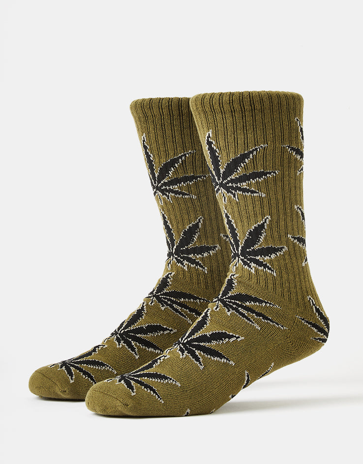 HUF Plantlife Shadow Crew Socks - Moss