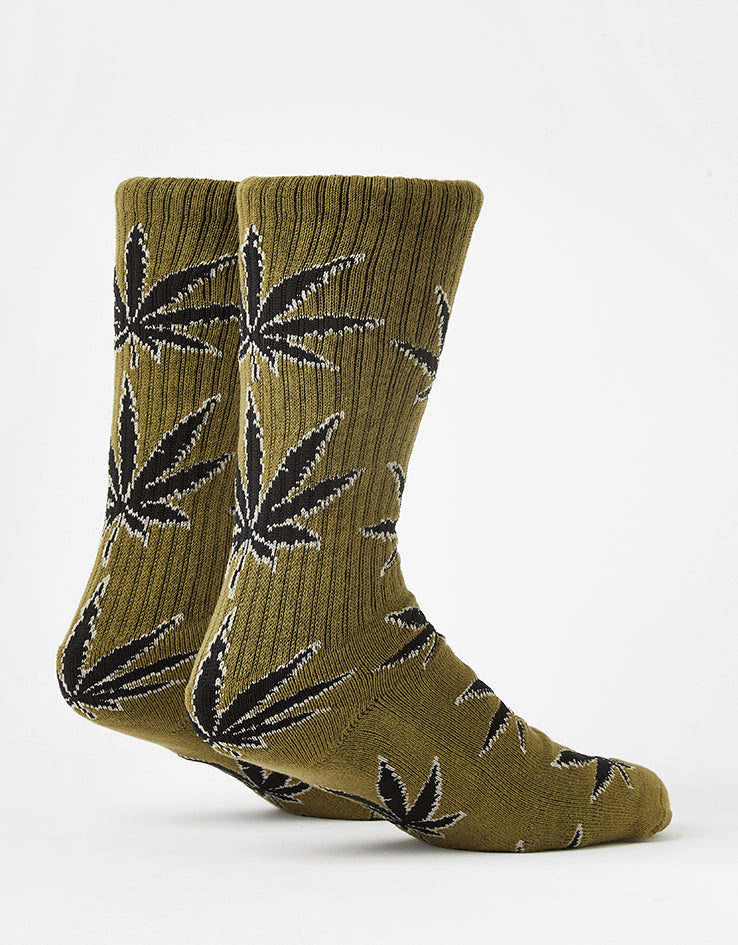 HUF Plantlife Shadow Crew Socks - Moss