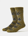 HUF Plantlife Shadow Crew Socks - Moss