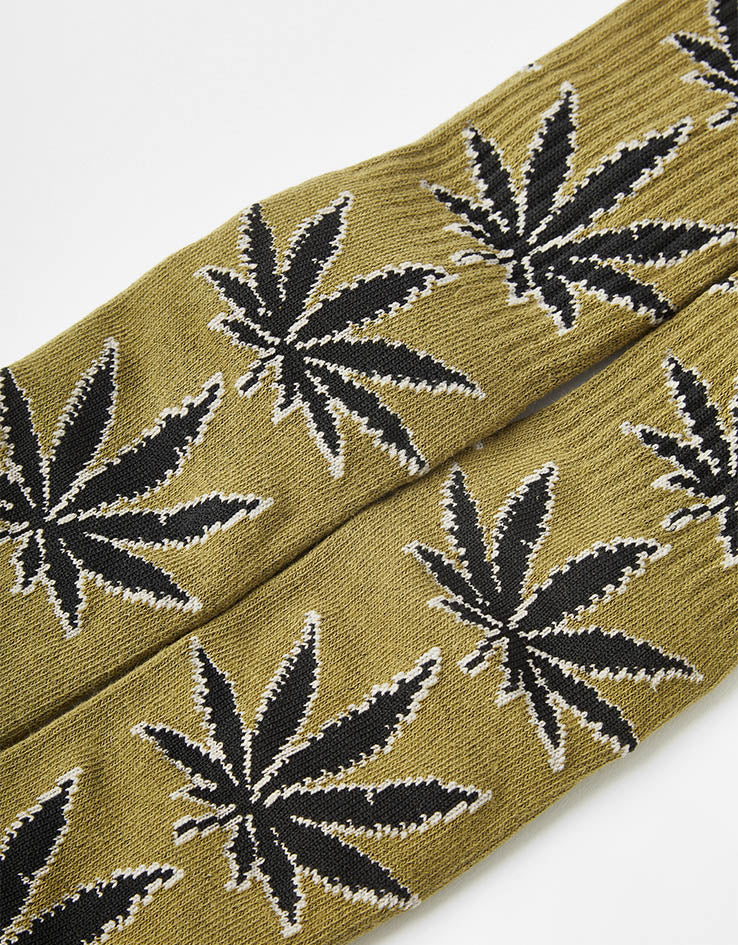 HUF Plantlife Shadow Crew Socks - Moss