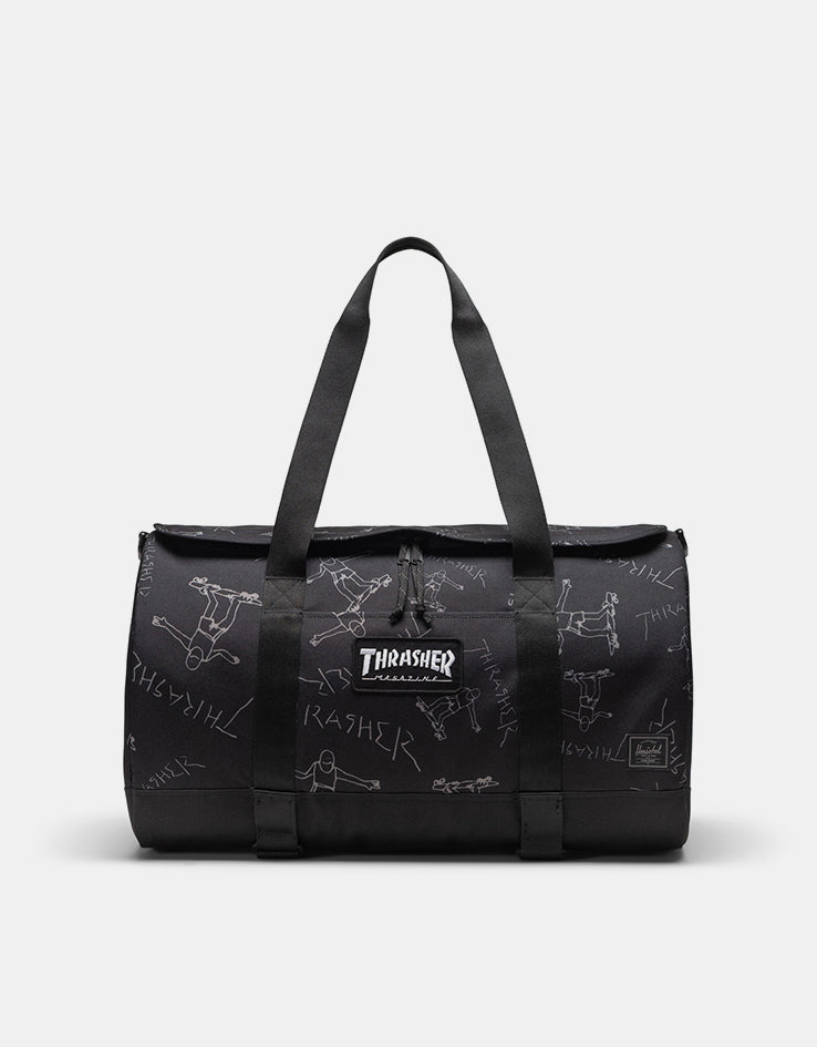 Herschel x Thrasher x Gonz Heritage™ Skate Duffle Bag - Black