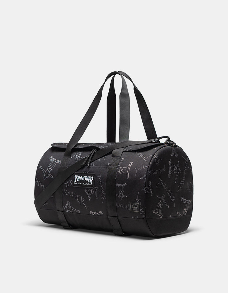 Herschel x Thrasher x Gonz Heritage™ Skate Duffle Bag - Black