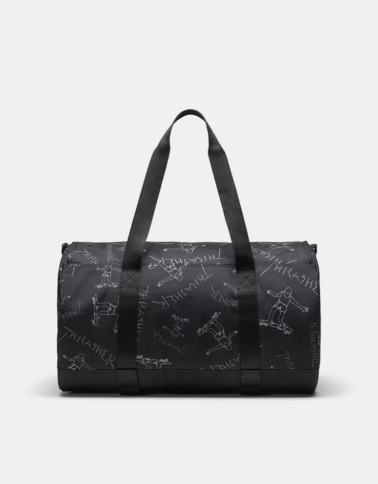 Herschel x Thrasher x Gonz Heritage™ Skate Duffle Bag - Black