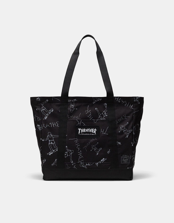 Herschel x Thrasher x Gonz Heritage™ Tote Bag - Black