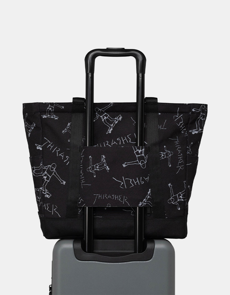 Herschel x Thrasher x Gonz Heritage™ Tote Bag - Black