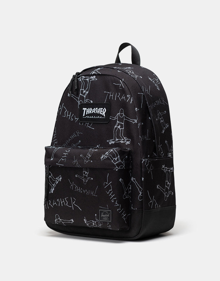 Herschel x Thrasher x Gonz Classic™ XL Backpack - Black