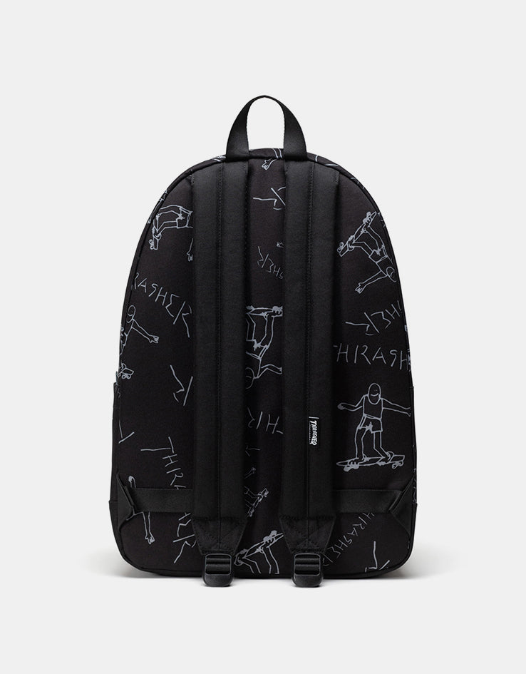 Herschel x Thrasher x Gonz Classic™ XL Backpack - Black