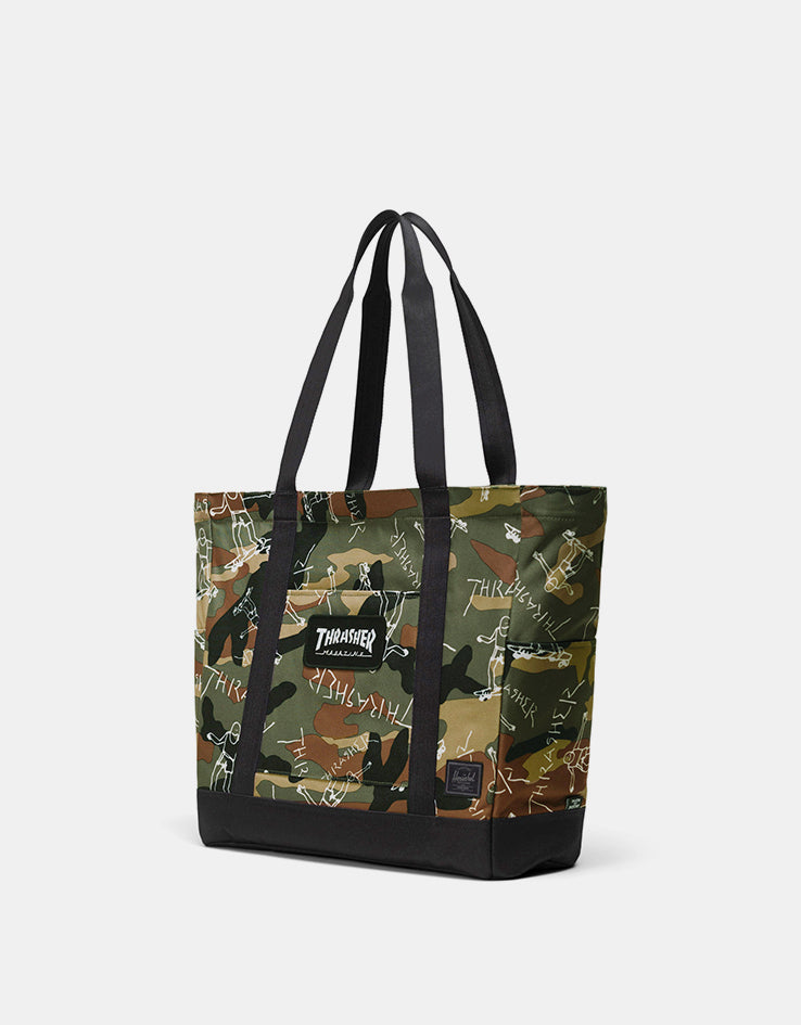 Herschel x Thrasher x Gonz Heritage™ Tote Bag - Woodland Camo