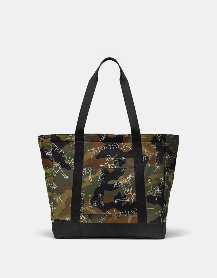 Herschel x Thrasher x Gonz Heritage™ Tote Bag - Woodland Camo