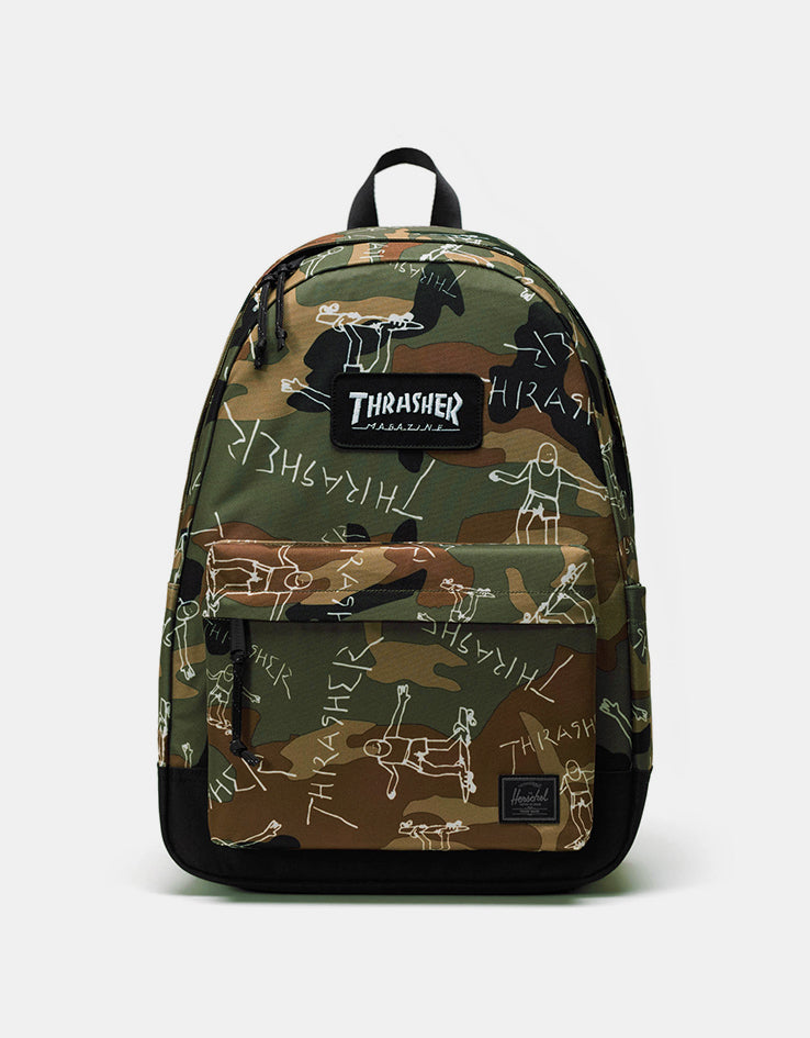 Herschel x Thrasher x Gonz Classic™ XL Backpack - Woodland Camo