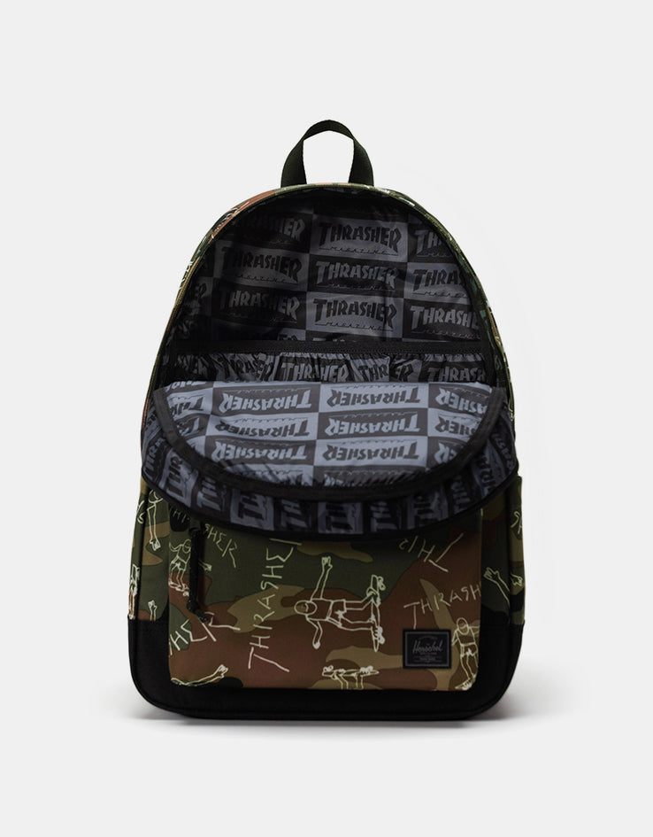 Herschel x Thrasher x Gonz Classic™ XL Backpack - Woodland Camo