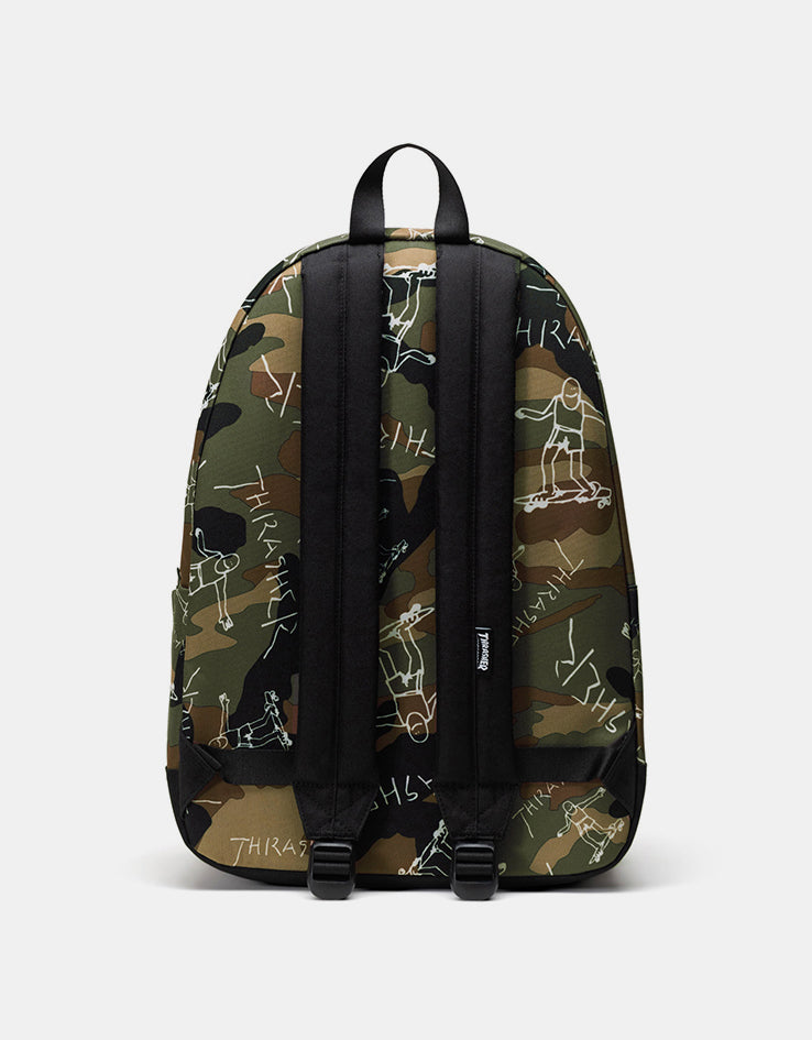 Herschel x Thrasher x Gonz Classic™ XL Backpack - Woodland Camo