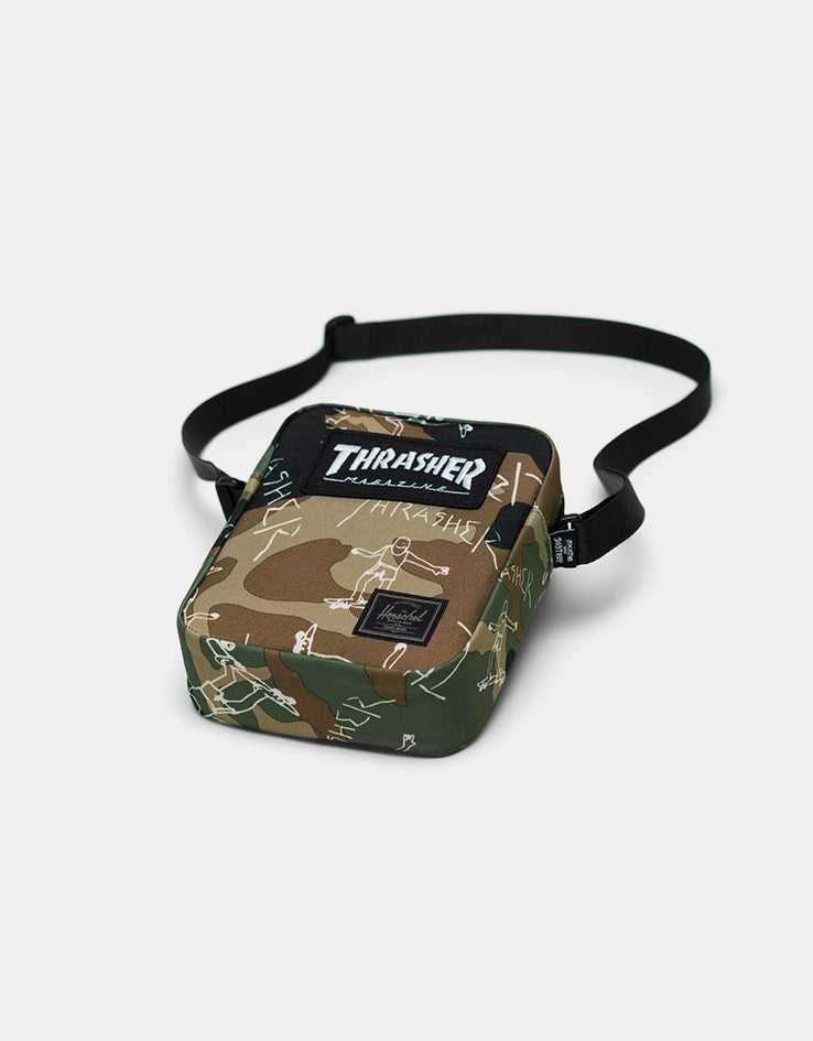 Herschel x Thrasher x Gonz Heritage™ Crossbody Bag - Woodland Camo